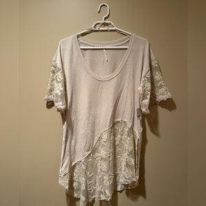Free people short sleeve tunic